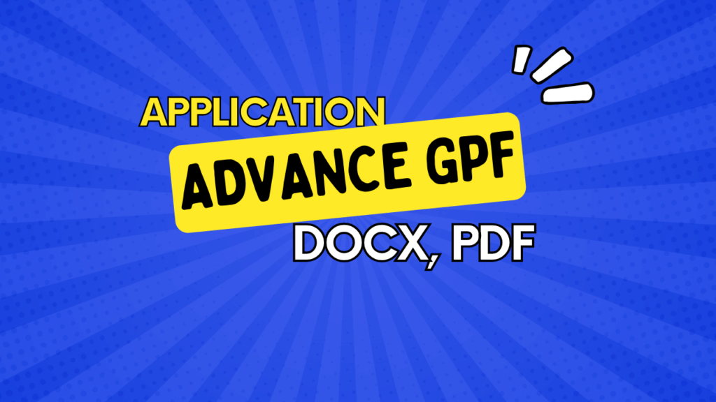 Advance GPF Application Thumbnail