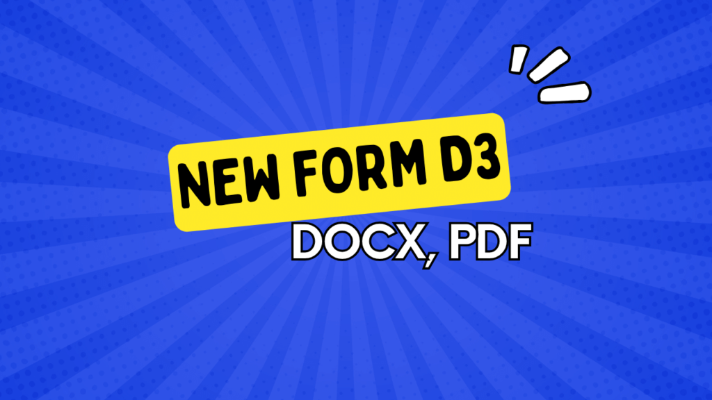 FORM D3 Thumbnail