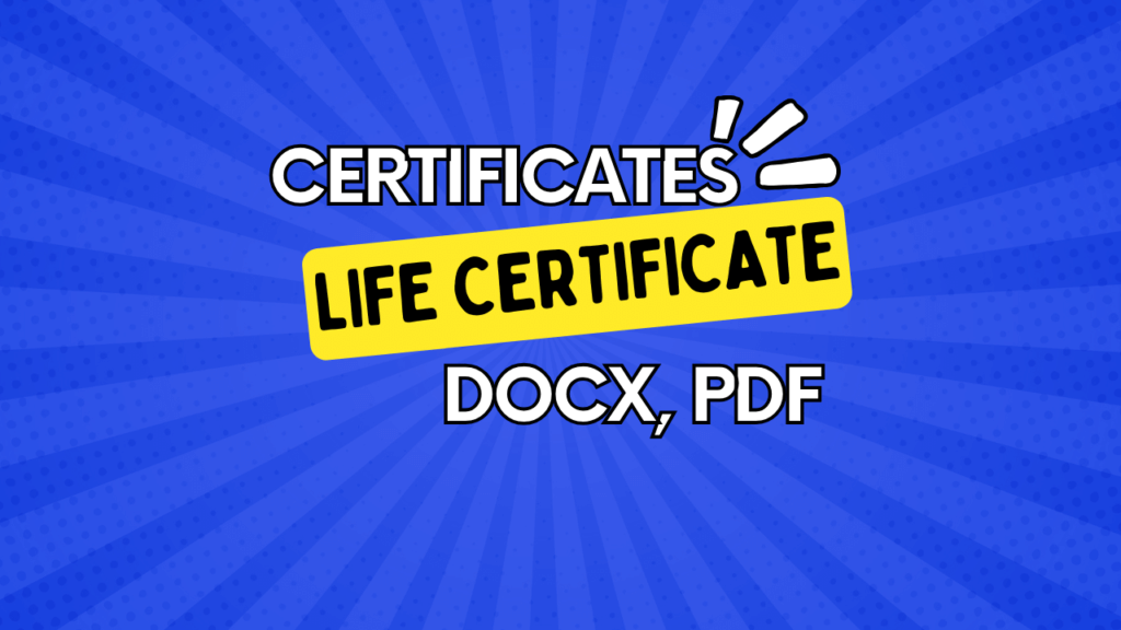 Life Certificate Thumbnail